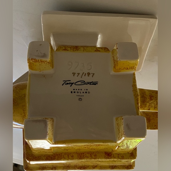 Tony Carter Van Gogh Starry Night Teapot English Pottery Artist Collectible Gift - Picture 6 of 16